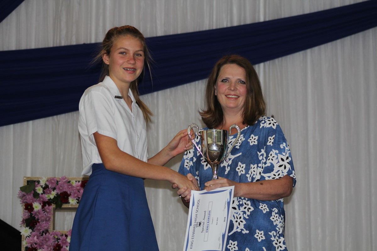 Emma Rawlins Good Fellowship Award DUX